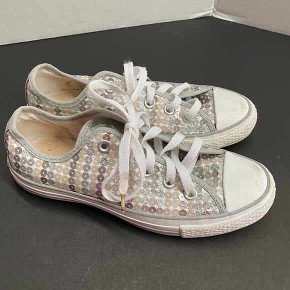 Converse Sequins Sneakers 6 - Picture 1 of 8